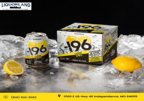 196 Lemon Vodka Seltzer